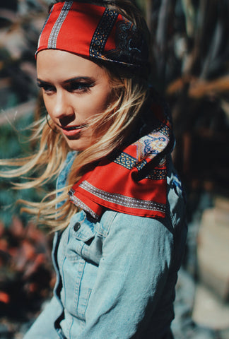 Parrot Print Scarf
